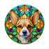 Chihuahua Fawn Glass Suncatcher Worktop Saver